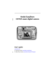 Kodak EASYSHARE CX7525 User's Manual