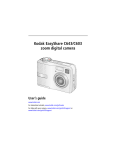 Kodak EASYSHARE C603 User's Manual
