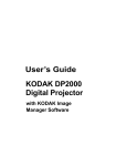 Kodak DP2000 User's Manual