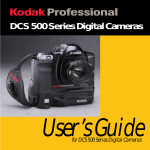 Kodak DCS500 User's Manual