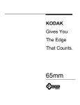 Kodak 65MM User's Manual