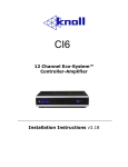 Knoll Systems C16 User's Manual