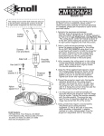 Knoll Systems CM10 User's Manual