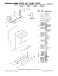 KitchenAid KUDS40FVBL0 User's Manual