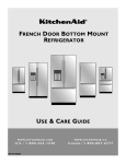 KitchenAid Refrigerator W10417002A User's Manual