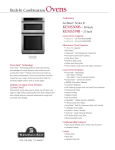 KitchenAid Oven KEMS309B User's Manual