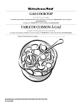 KitchenAid Cooktop KGCV566 User's Manual