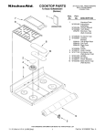 KitchenAid Cooktop Kdrs505xss01 User's Manual