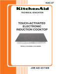 KitchenAid KICU508SBL User's Manual