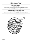 KitchenAid KGCK306 User's Manual