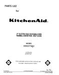 KitchenAid KEBS277SBL2 User's Manual