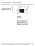 KitchenAid KCMS1555S User's Manual