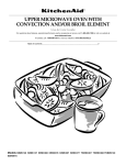KitchenAid KBMC140 User's Manual
