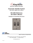 King Controls KD-3200 User's Manual