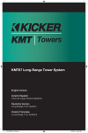 Kicker KMT67 Owner's Manual