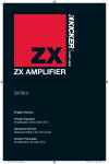 Kicker 2010 ZX 700.5 Owner's Manual