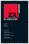 Kicker 2010 ZX 1000.1 - 15000.1 - 2500.1 Owner's Manual