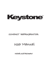 Keystone KSTRC43AW User's Manual