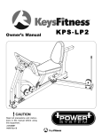 Keys Fitness KPS-LP2 User's Manual