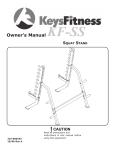 Keys Fitness KF-SS User's Manual