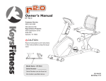 Keys Fitness KF-R2.0 User's Manual