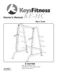 Keys Fitness KF-HC User's Manual