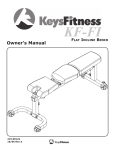 Keys Fitness KF-FI User's Manual