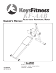 Keys Fitness KF-AAB User's Manual