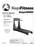 Keys Fitness Keys 9000LI User's Manual