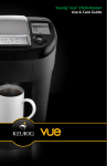 Keurig V500 User's Manual