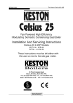 Keston C25 Installation Manual