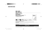 Kenwood KDC-HD455U User's Manual