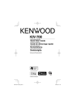 Kenwood KIV-700 User's Manual