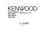 Kenwood KDC-8021 User's Manual