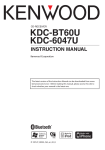 Kenwood KDC-6047U User's Manual