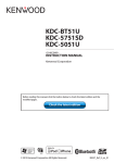 Kenwood KDC-5051U User's Manual