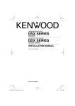 Kenwood DDX 5026 Installation Guide