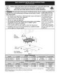 Kenmore Elite 30'' Gas Cooktop 3230 Installation Guide