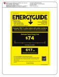 Kenmore Elite 25 cu. ft. French-Door Bottom-Freezer Refrigerator Non-Dispenser ENERGY STAR Energy Guide