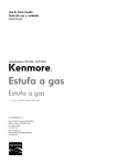 Kenmore 5.0 cu. ft. Gas Range - Stainless Steel Owner's Manual (Espanol)