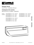 Kenmore 30'' Deluxe Range Hood Installation Guide