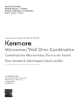 Kenmore 27'' Electric Combination Wall Oven - Stainless Steel Data Sheet