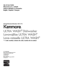 Kenmore 24'' Portable Dishwasher - Black ENERGY STAR Owner's Manual