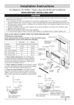Kenmore 15,000 BTU Multi-Room Air Conditioner Installation Guide