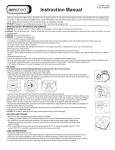 Kenmore Camping Equipment 7973 REV 06/07 User's Manual