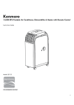 Kenmore Air Conditioner 35132 User's Manual