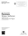 Kenmore 625.3835 User's Manual