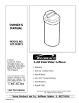 Kenmore 625.348321 User's Manual