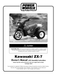Kawasaki ZX-7 78410 User's Manual