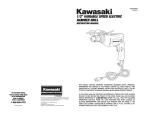 Kawasaki 840475 User's Manual